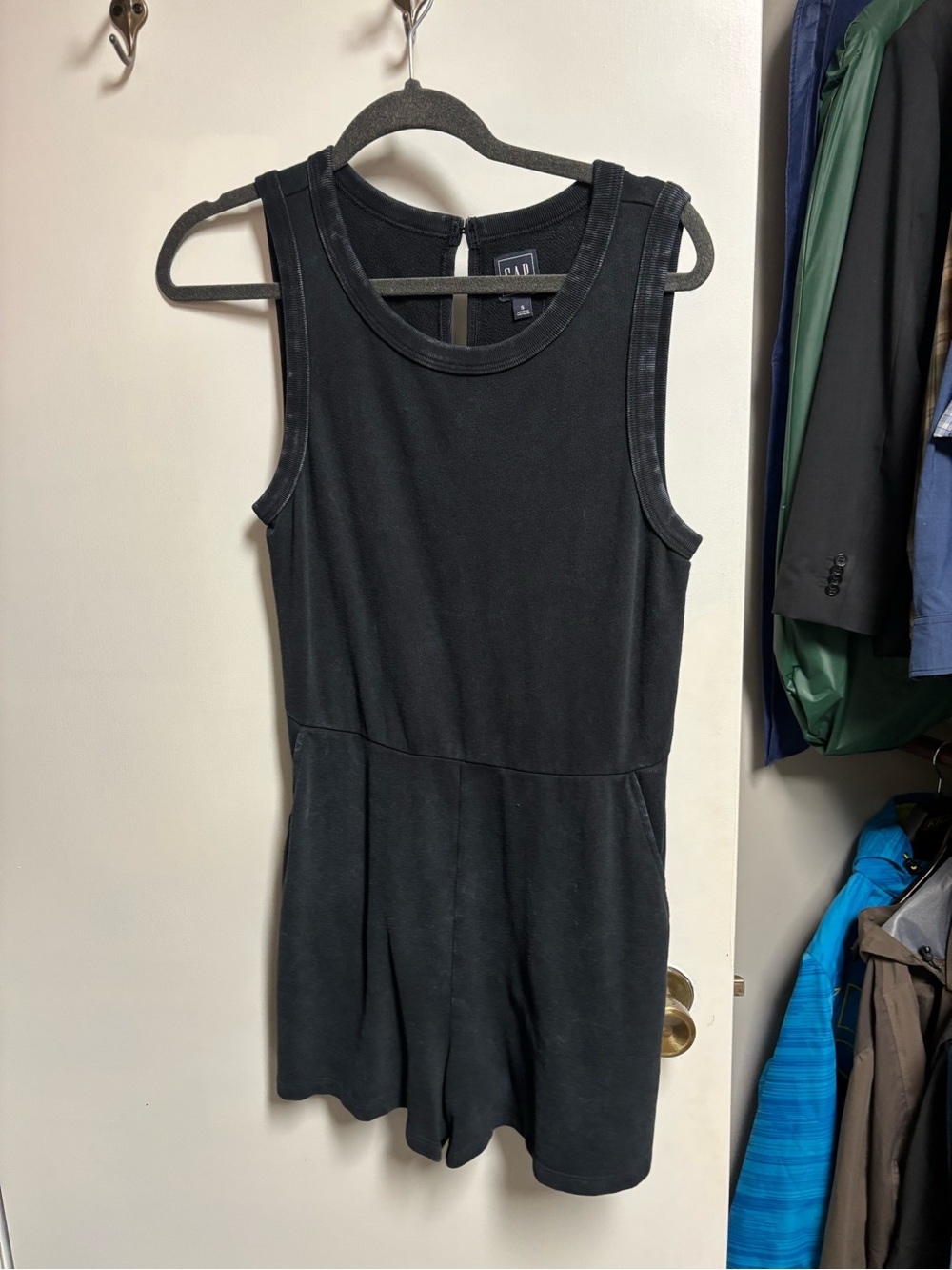 GAP Black Tank Romper
